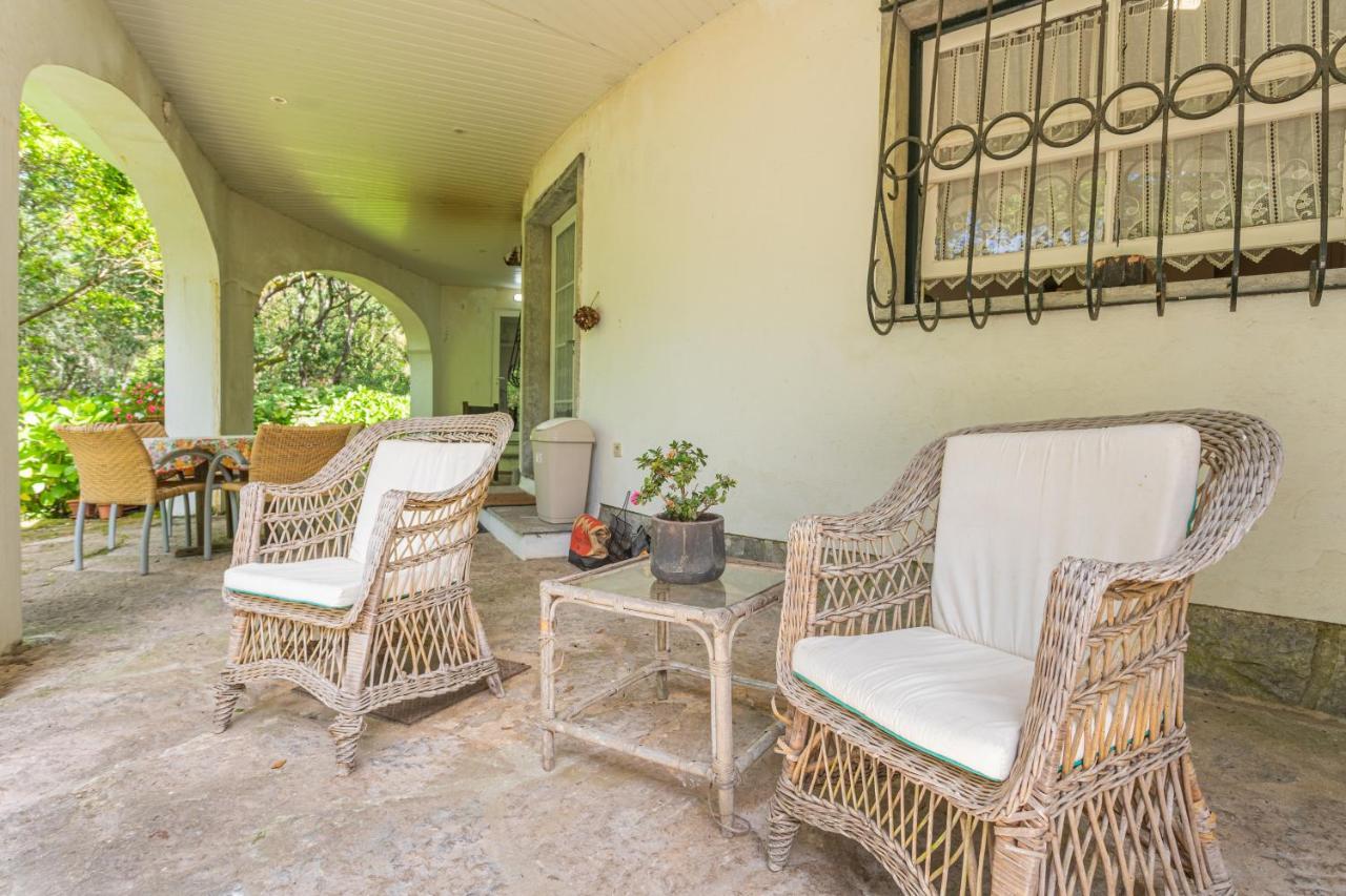 Quinta biológica, com vista, na Serra de Sintra Exterior foto